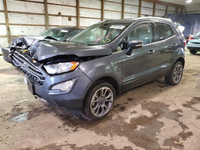 Salvage cars for sale from Copart Columbia Station, OH: 2021 Ford Ecosport T