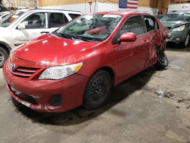Salvage cars for sale from Copart Anchorage, AK: 2013 Toyota Corolla BA