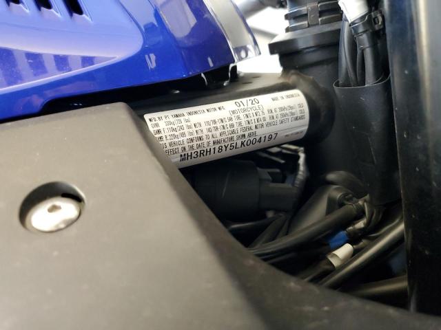2020 YAMAHA YZFR3 A MH3RH18Y5LK004197