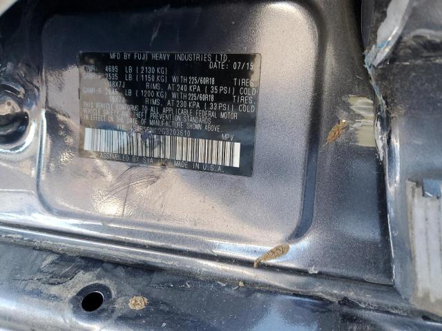 4S4BSBNC2G3203610 Subaru Outback 2.5i Limited