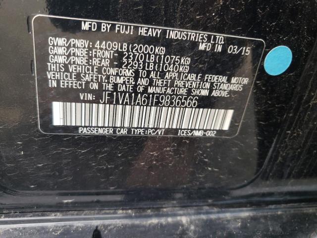 JF1VA1A61F9836566 Subaru WRX