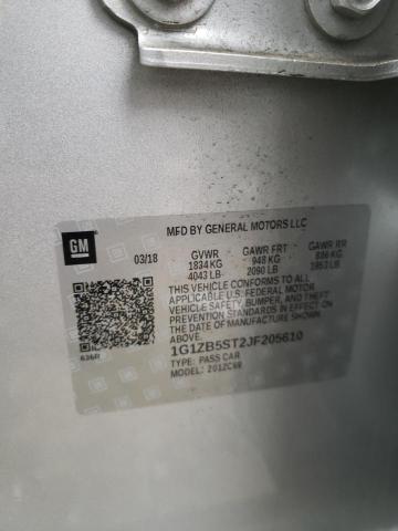 2018 CHEVROLET MALIBU LS - 1G1ZB5ST2JF205610