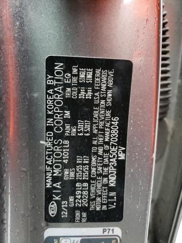 KNDJP3A50E7038046 KIA SOUL +