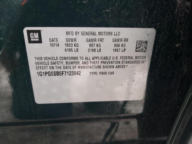 2015 CHEVROLET CRUZE LTZ - 1G1PG5SB5F7123842