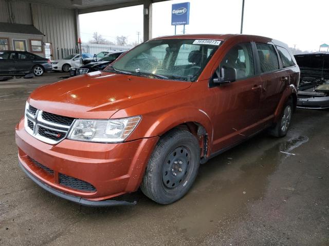 Salvage cars for sale from Copart Fort Wayne, IN: 2014 Dodge Journey SE