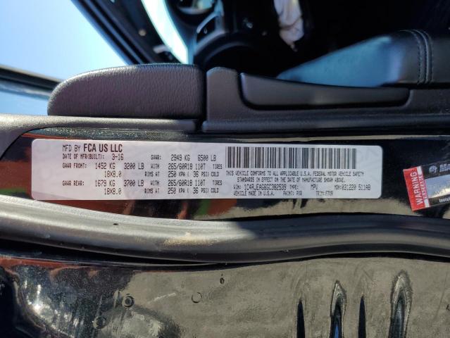 2016 JEEP GRAND CHER - 1C4RJEAG6GC382539