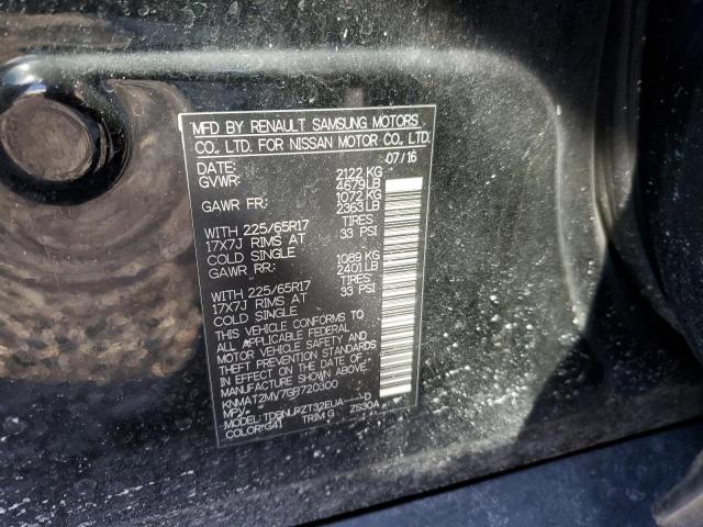 KNMAT2MV7GP720300 Nissan ROGUE S