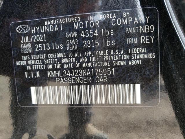 2022 HYUNDAI SONATA LIM - KMHL34J23NA175951