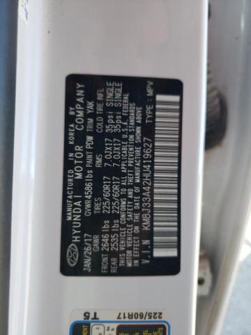 2017 HYUNDAI TUCSON LIM - KM8J33A42HU419627