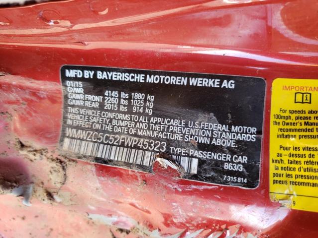 WMWZC5C52FWP45323 Mini Cooper S Countryman