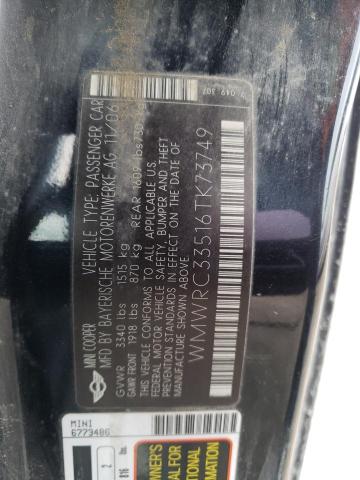 WMWRC33516TK73749 Mini Cooper