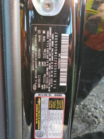 2021 KIA K5 EX - 5XXG34J25MG069087