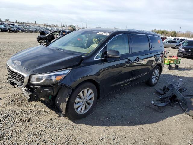2017 KIA SEDONA EX - KNDMC5C10H6264192