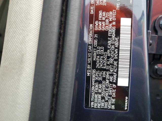 YV4A22RK4M1698785 Volvo XC60