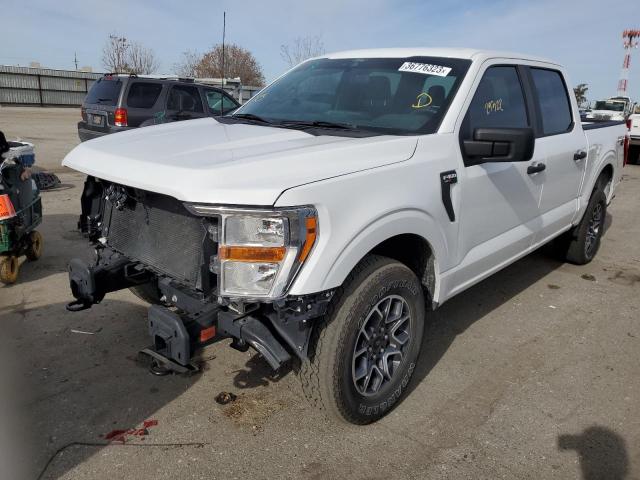 Salvage cars for sale from Copart Bakersfield, CA: 2021 Ford F150 Super