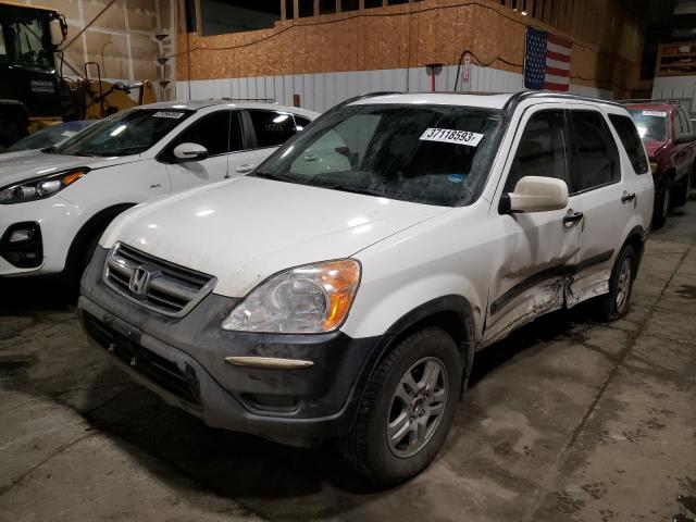 Salvage cars for sale from Copart Anchorage, AK: 2004 Honda CR-V EX