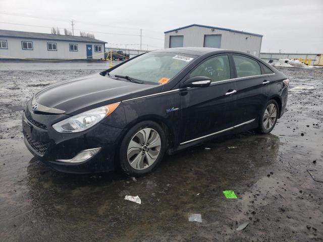 Salvage cars for sale from Copart Airway Heights, WA: 2015 Hyundai Sonata Hybrid