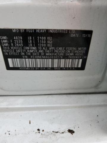 4S3BNEN66G3030276 Subaru Legacy 3.6r Limited