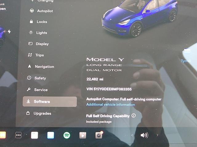 5YJYGDEE8MF083355 Tesla Model Y