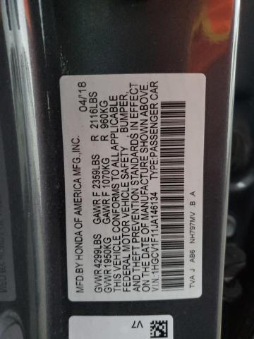 2018 HONDA ACCORD LX - 1HGCV1F11JA146134