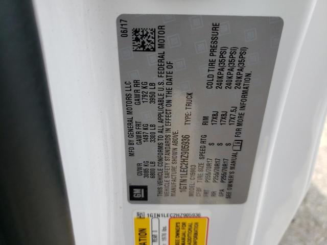 2017 GMC SIERRA C15 - 1GTN1LEC2HZ905936