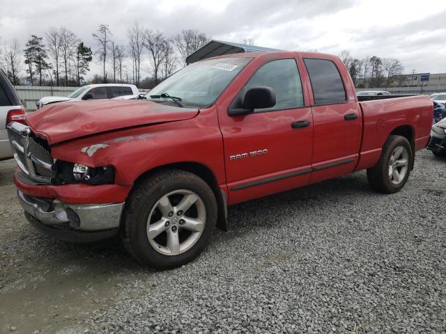 Salvage cars for sale from Copart Spartanburg, SC: 2002 Dodge RAM 1500