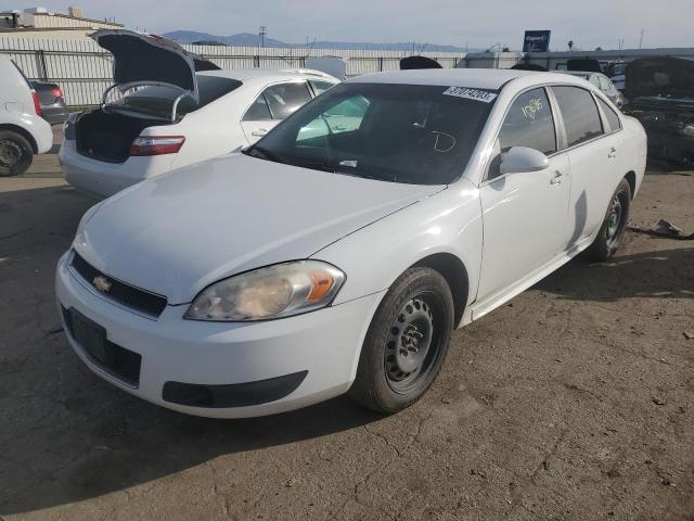 Salvage cars for sale from Copart Bakersfield, CA: 2012 Chevrolet Impala POL