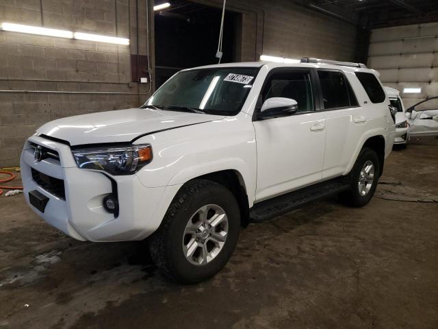 Salvage cars for sale from Copart Angola, NY: 2021 Toyota 4runner SR