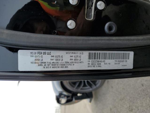 2019 DODGE CHALLENGER - 2C3CDZC98KH661455