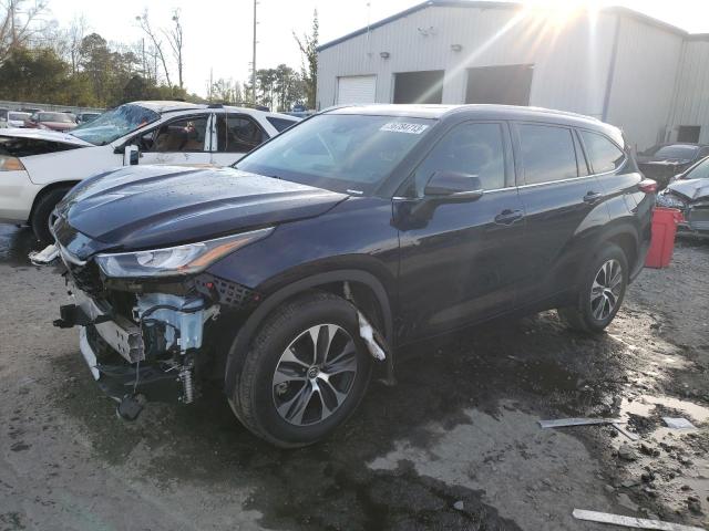 VIN 5TDHZRAH3LS513696 2020 Toyota Highlander, Xle no.1