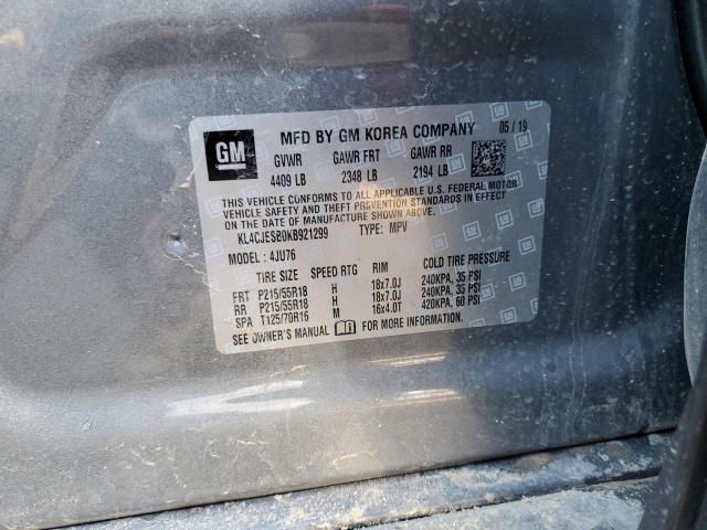 2019 BUICK ENCORE PRE - KL4CJESB0KB921299