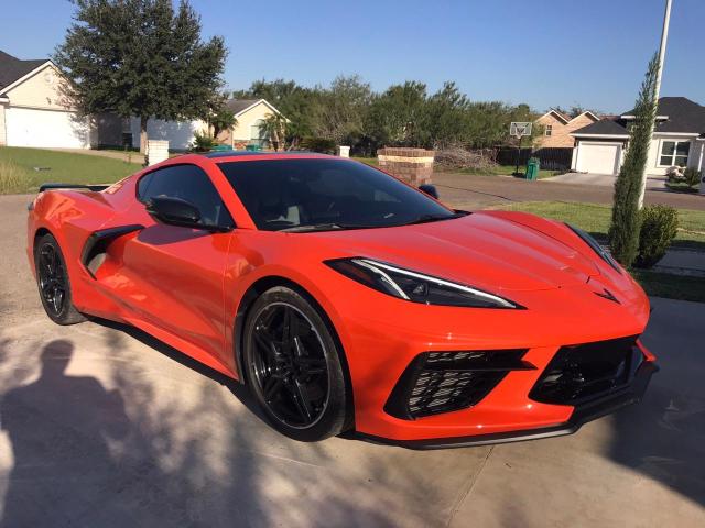 Salvage cars for sale at Wilmer, TX auction: 2021 Chevrolet Corvette S