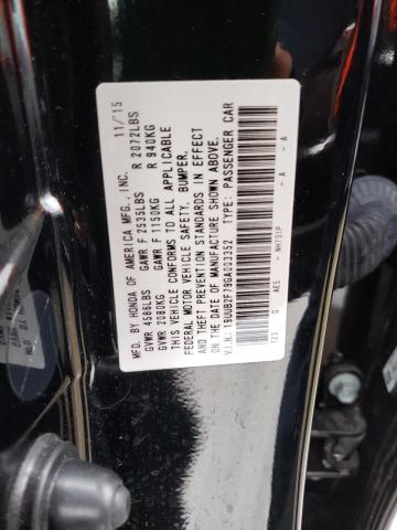 19UUB2F79GA003352 Acura Tlx Advance