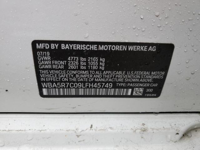 2020 BMW 330XI - WBA5R7C09LFH45749
