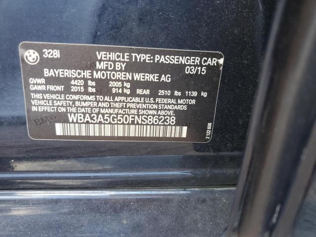 2015 BMW 328 I WBA3A5G50FNS86238