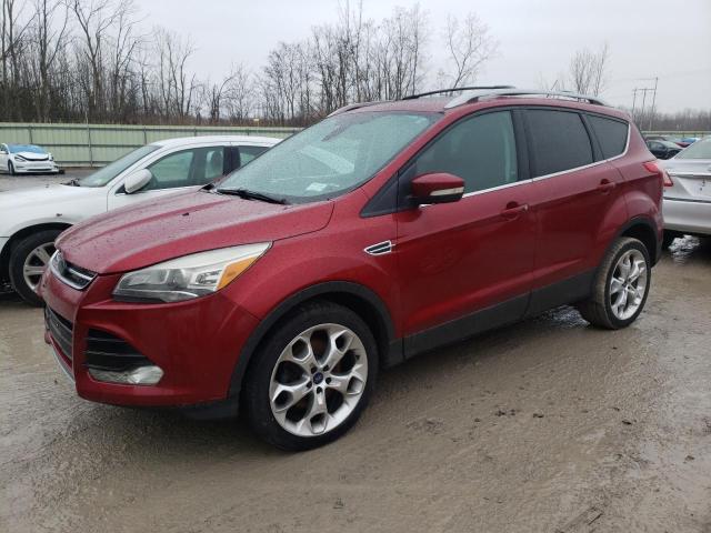 Salvage cars for sale from Copart Leroy, NY: 2013 Ford Escape Titanium