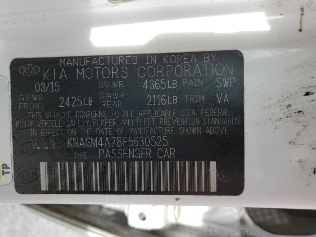 2015 KIA OPTIMA LX KNAGM4A78F5630525