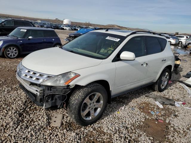 Salvage cars for sale at Magna, UT auction: 2004 Nissan Murano SL