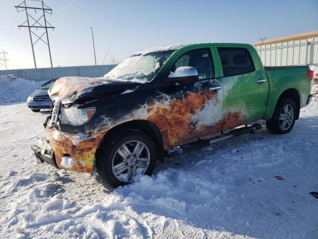 Salvage cars for sale from Copart Bismarck, ND: 2012 Toyota Tundra CRE