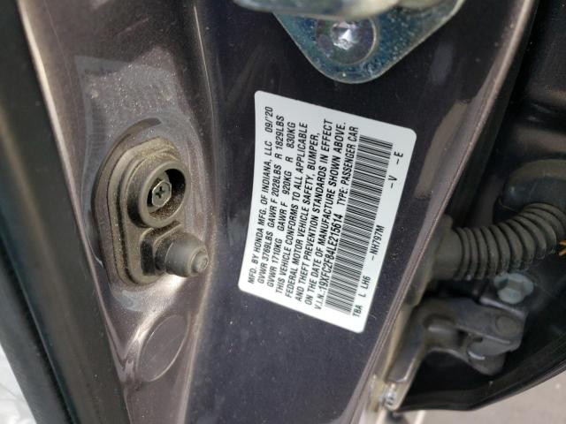 2020 HONDA CIVIC SPOR - 19XFC2F84LE215614