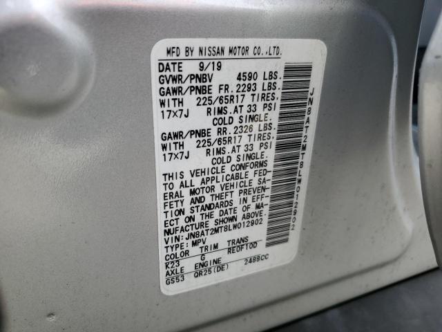 JN8AT2MT8LW012902 Nissan ROGUE S