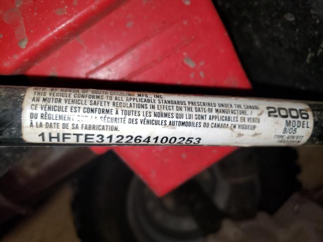2006 HONDA TRX500 FE 1HFTE312264100253