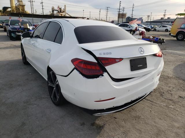 2022 MERCEDES-BENZ C 300 W1KAF4GB8NR016943