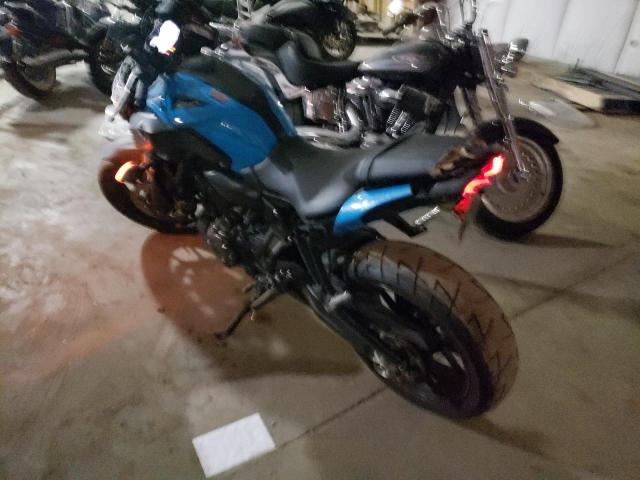 2019 YAMAHA MT07 JYARM27E1KA003653