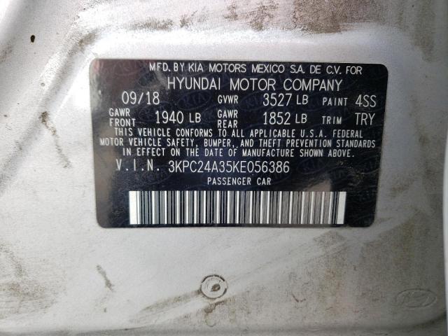 2019 HYUNDAI ACCENT SE - 3KPC24A35KE056386