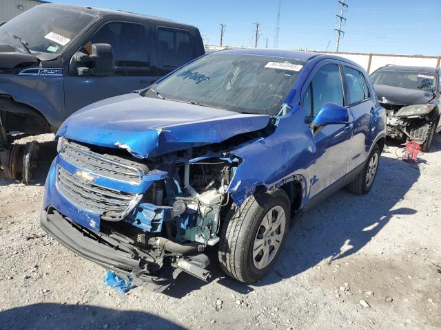 2016 CHEVROLET TRAX LS KL7CJKSB4GB640003