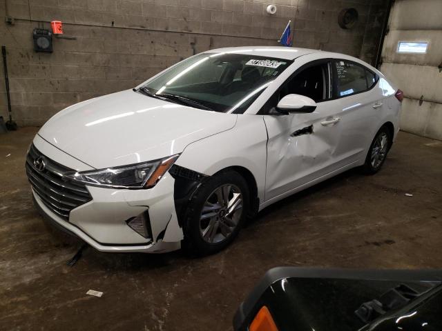 Salvage cars for sale from Copart Angola, NY: 2020 Hyundai Elantra SE