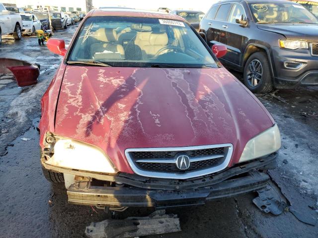 2001 ACURA 3.2TL VIN: 19UUA56651A005554
