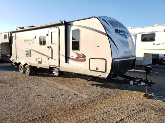 Fabr Travel Trailer salvage cars for sale: 2017 Fabr Travel Trailer