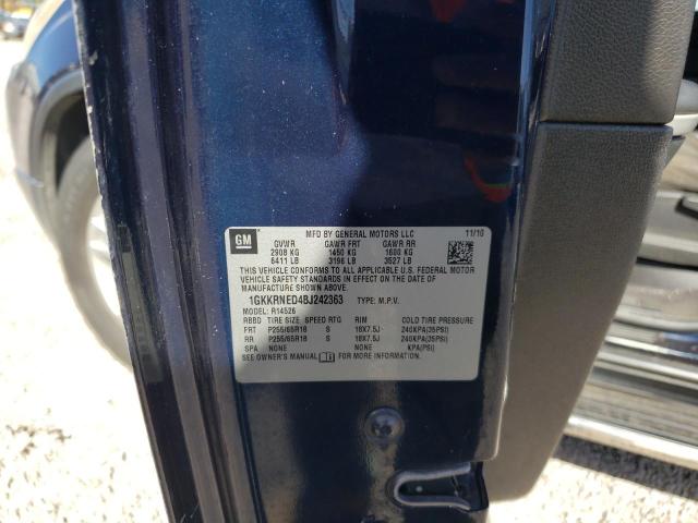 1GKKRNED4BJ242363 GMC ACADIA SLE